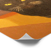 Irina Die Katze und der San Bernardino Poster (Ecke)