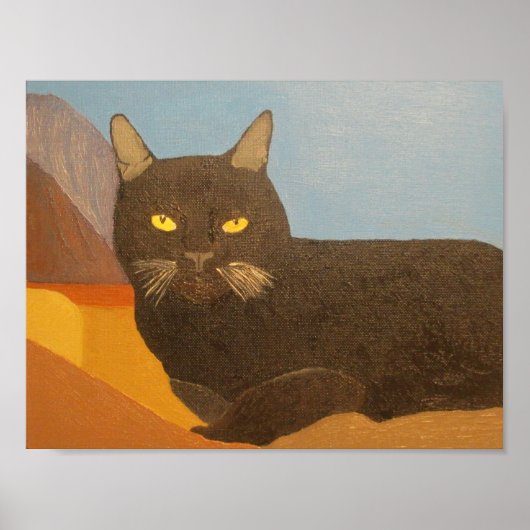 Irina Die Katze und der San Bernardino Poster (Vorne)