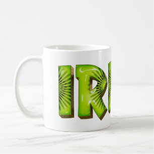 Irina Name Kiwi Style Tasse Teetasse Kaffeetasse