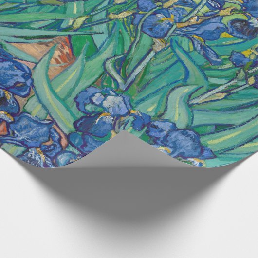 Iris, 1889 geschenkpapier (Ecke)