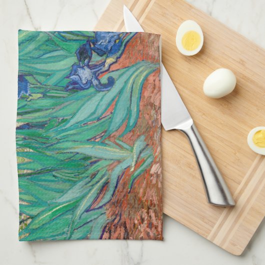 Iris, 1889 geschirrtuch (Viertel Falte)