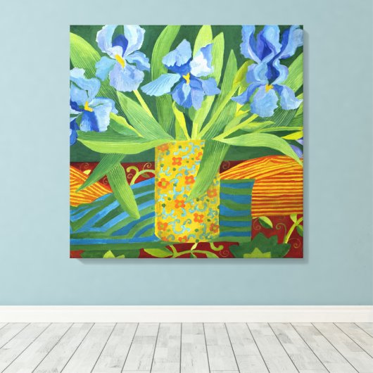 Iris 2014 leinwanddruck (Insitu (Holzboden))