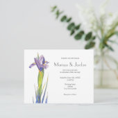 Iris 2 einladung (Stehend Vorderseite)