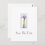 Iris 2 Postkarte (Vorne/Hinten)