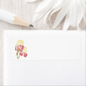 Iris-Adressetikett (Insitu)