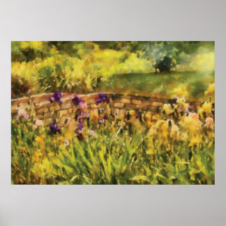 Iris - An der Brücke Poster
