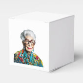 Iris Apfel Geschenkschachtel (Vorderseite)