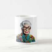 Iris Apfel Kaffeetasse (Mittel)