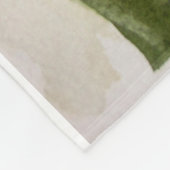 Iris-Aquarellkunst - Babydecke Fleecedecke (Ecke)