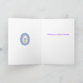 Iris Birthday Card Karte (Innenseite)