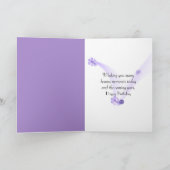 Iris Birthday Drink Karte (Innenseite)