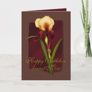 Iris Birthday Karte