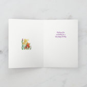 Iris Birthday Karte (Innenseite)