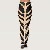 Iris Black Linear Towy Leggings (Rückseite)