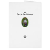 Iris-Blank-Karte (Hinten)