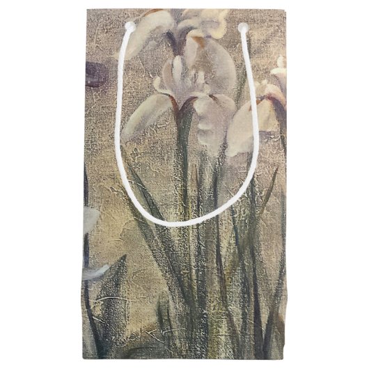 Iris Blossom blühend Kleine Geschenktüte (Vorderseite)