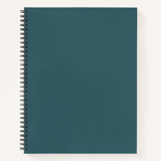 Iris Blue Spiral Notebook Notizblock (Vorderseite)