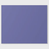 Iris Blue Violet Elegant Solid Color Background Geschenkpapier (Flach)