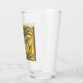 Iris Blume Art Nouveau Glass Blue Gold Glas (Links)