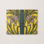 Iris Blume Art Nouveau Glass Pattern Puzzle (Horizontal)