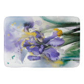 Iris-Blume Badematte (Vorderseite)