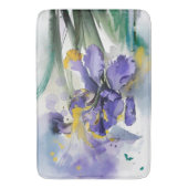 Iris-Blume Badematte (Vorderseite Vertikal)