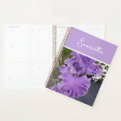 Iris Blume Blume Lila Lavender Lilac Schürze Planer (Anzeige)