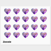 Iris Blume Brautparty Heart Stickers (Blatt)
