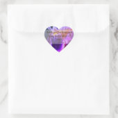 Iris Blume Brautparty Heart Stickers (Tasche)