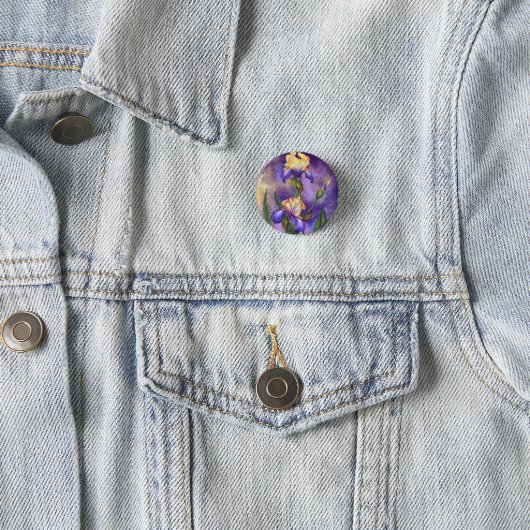 Iris Blume Button Iris Painting (Beispiel)