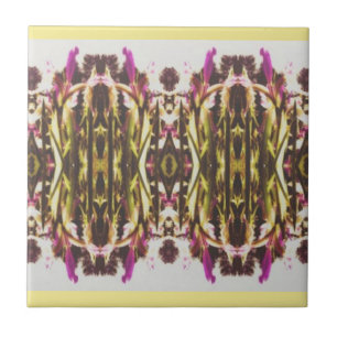 Iris Blume Centre Tiles Fliese