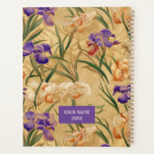 Iris Blume Chiyogami Planner Planer (Rückseite)