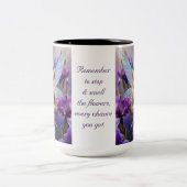 Iris Blume Fairy Zweifarbige Tasse (Mittel)