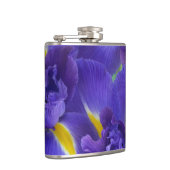 Iris-Blume Flachmann (Rechts)