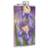 Iris Blume Flask Flachmann (Rechts)