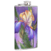 Iris Blume Flask Flachmann (Rechts)