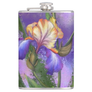 Iris Blume Flask Flachmann