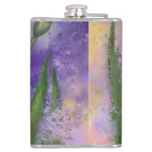 Iris Blume Flask Flachmann (Rückseite)