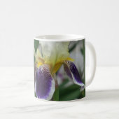 Iris Blume Foto Tasse (VorderseiteRechts)
