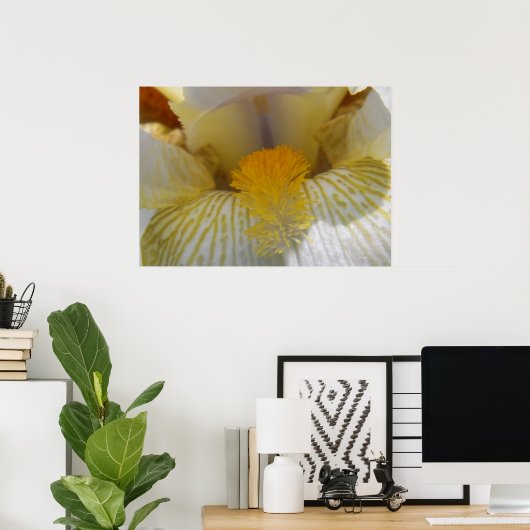 Iris Blume Fotograf Poster (Heimbüro)