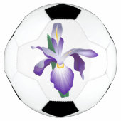 Iris-Blume Fußball (Vorderseite)