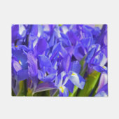 Iris-Blume Fußmatte (Vorderseite)