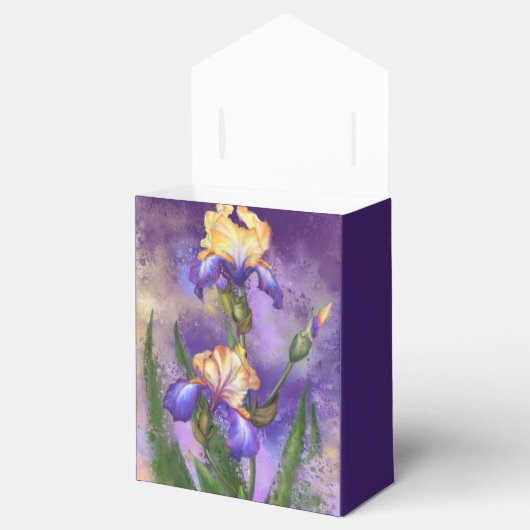 Iris Blume Geschenkboxen Irises Geschenkschachtel (Geöffnet)