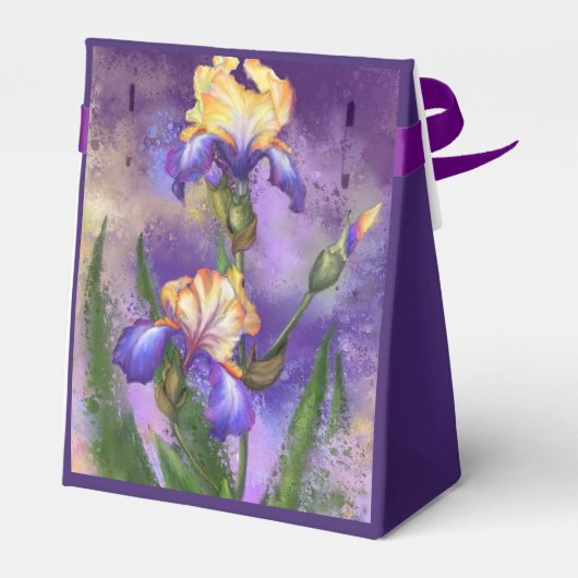 Iris Blume Geschenkboxen Irises Geschenkschachtel (Rückseite)