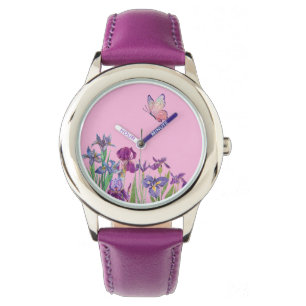 Iris Blume Girls Armbanduhr