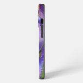 Iris Blume iPhone Case Hülle (Linke Seite)