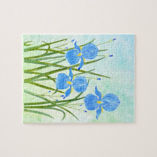 Iris Blume Jigsaw Puzzle (Horizontal)
