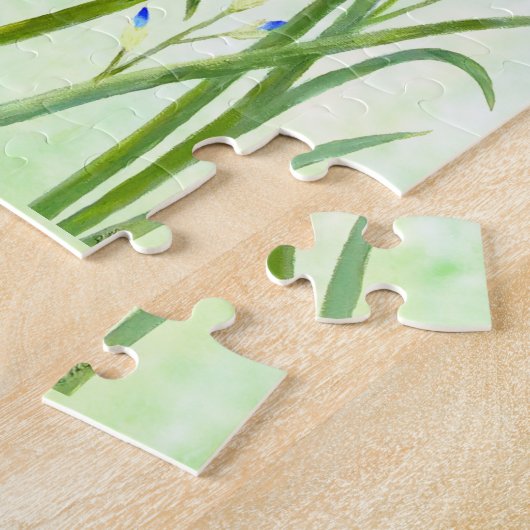 Iris Blume Jigsaw Puzzle (Seite)