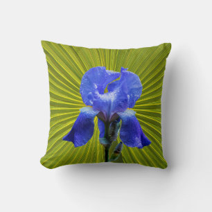 Iris-Blume Kissen