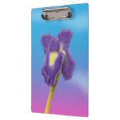 Iris-Blume Klemmbrett (Links)